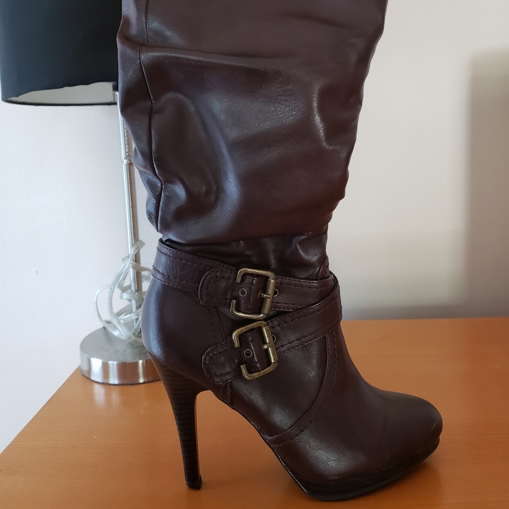 Chocolate Brown Boots